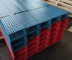 Máng cáp sơn tĩnh điện tăng tính thẩm mỹ