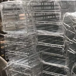 Nhà Máy Sản Xuất Thang Máng Cáp & Tủ Điện The Sun 1 Máng lưới 200×100 mạ kẽm nhúng nóng