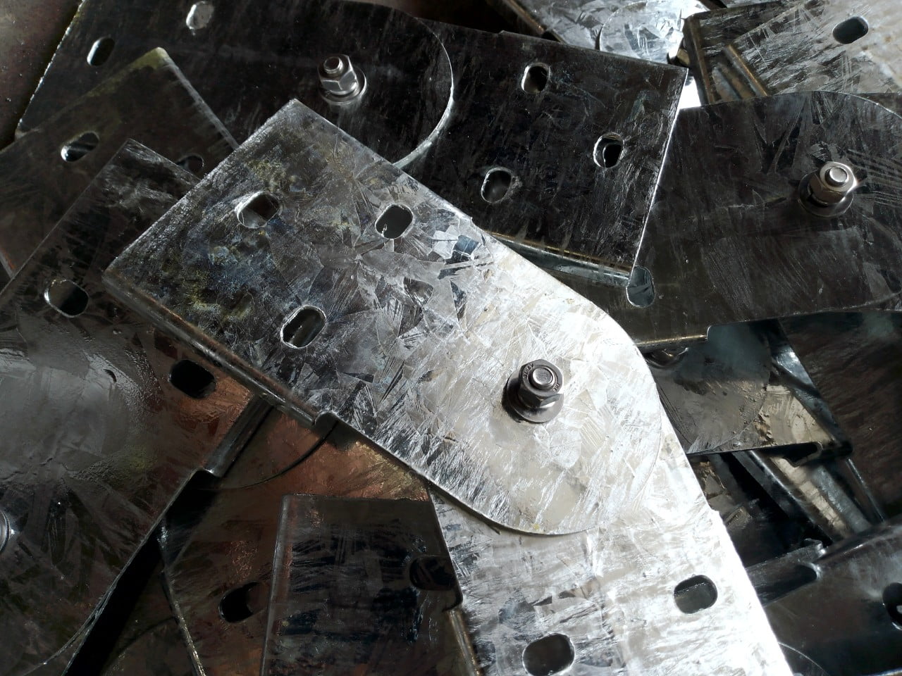 Thành phẩm sau mạ kẽm nhúng nóng