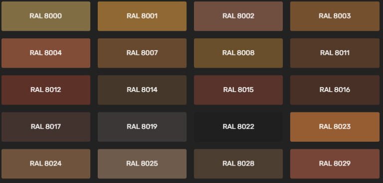 Ral Code 9703 Màu Ral Là Gì? 9 Loại Màu Ral Cơ Bản Cần Nhận Biết
