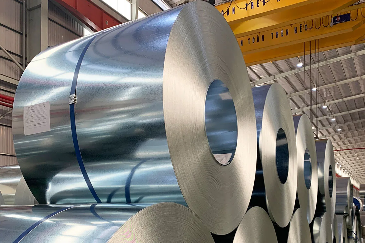 Tôn mạ kẽm / tráng kẽm Nam Kim