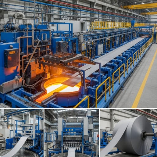 Quy trình công nghệ mạ kẽm nhúng nóng liên tục