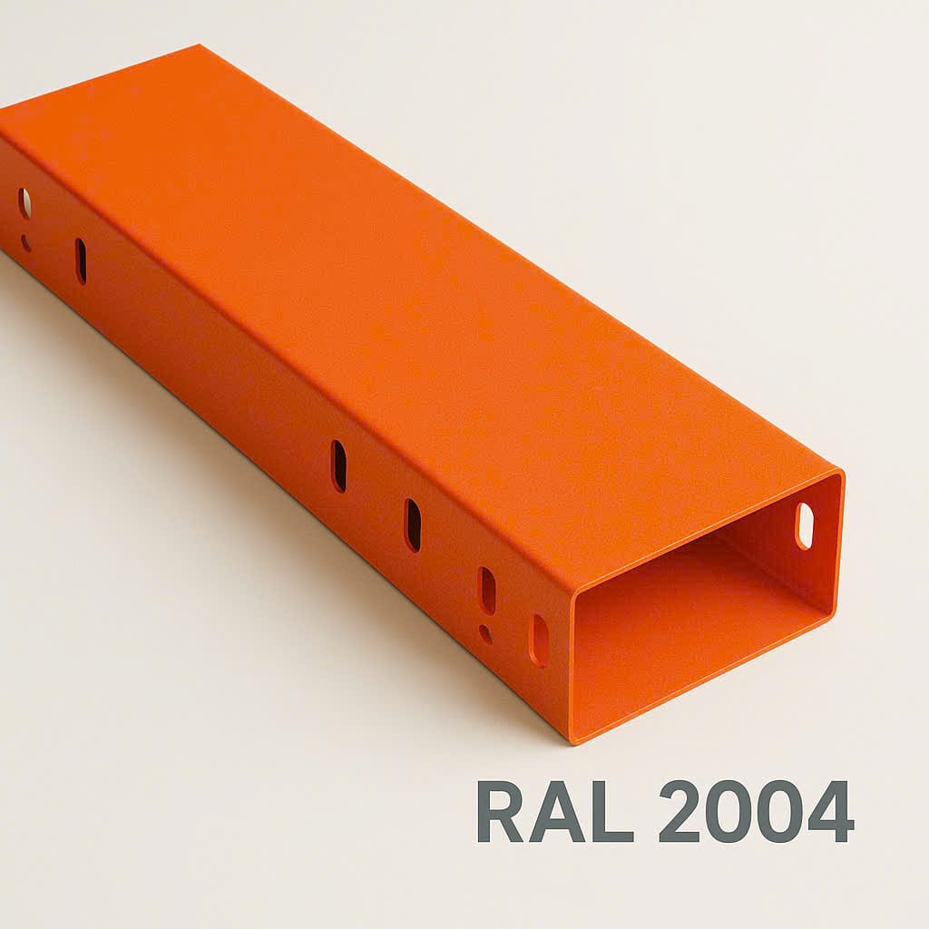 Máng cáp sơn tĩnh điện màu Ral 2004