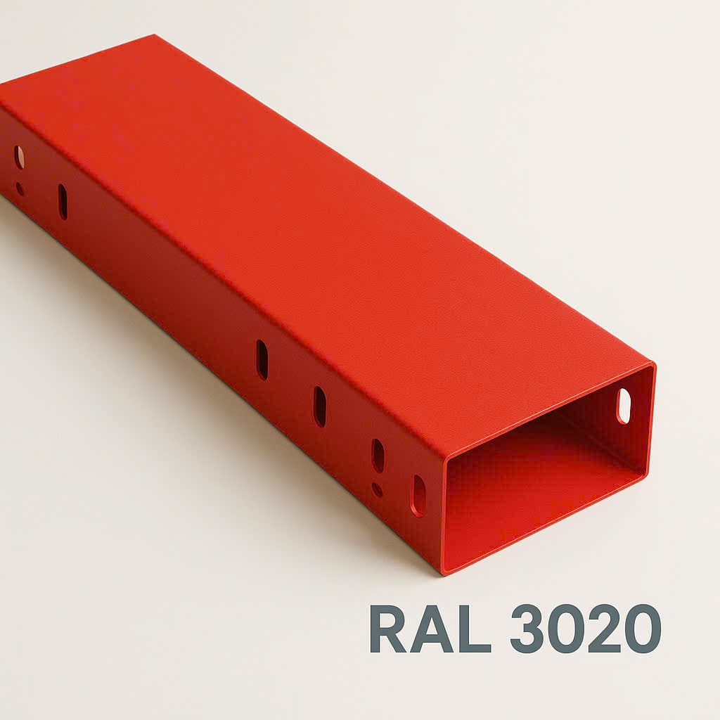 Máng cáp sơn tĩnh điện màu Ral 3020