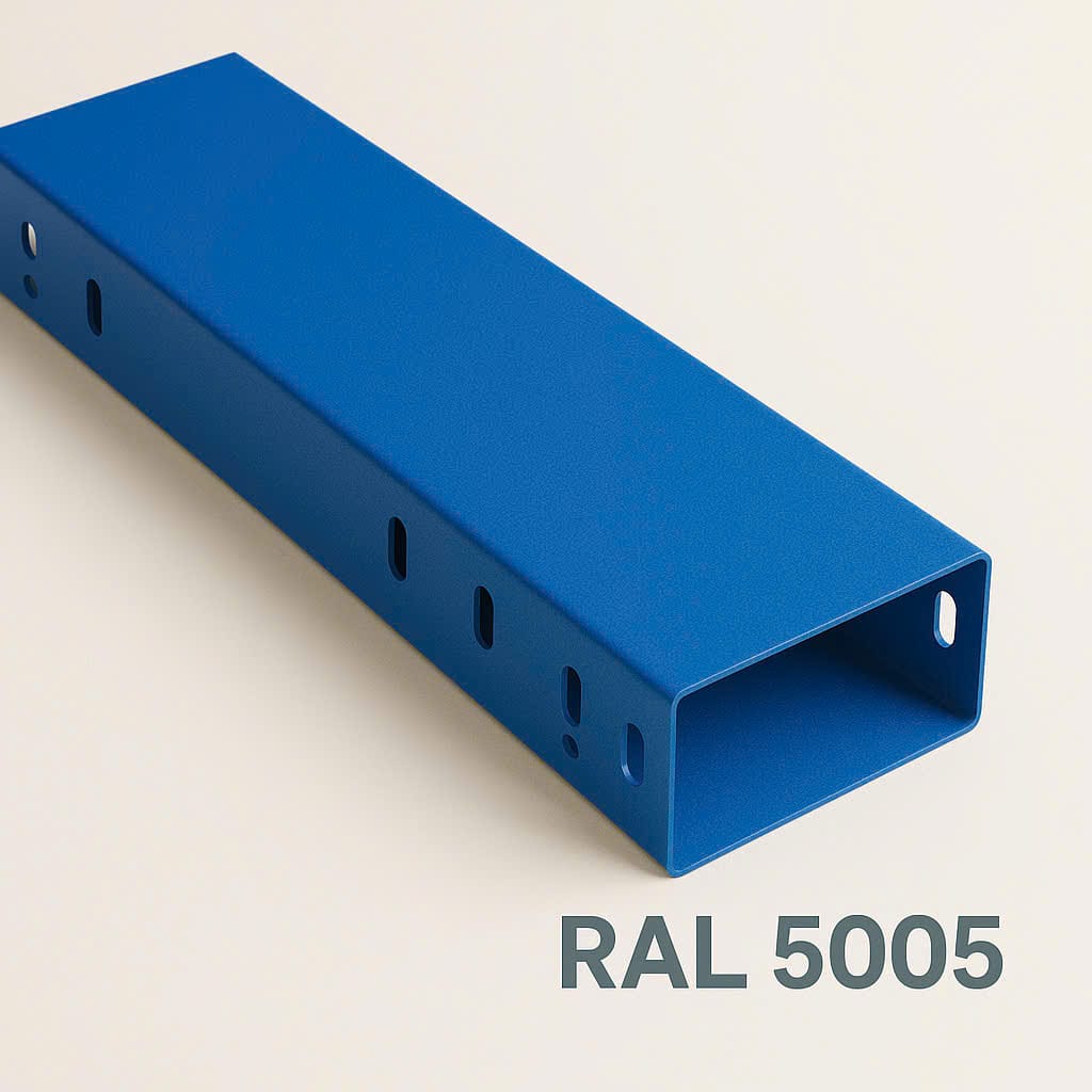 Máng cáp sơn tĩnh điện màu Ral 5005