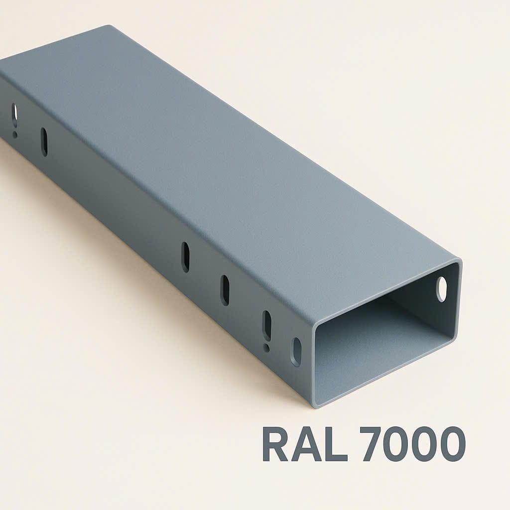 Máng cáp sơn tĩnh điện màu Ral 7000