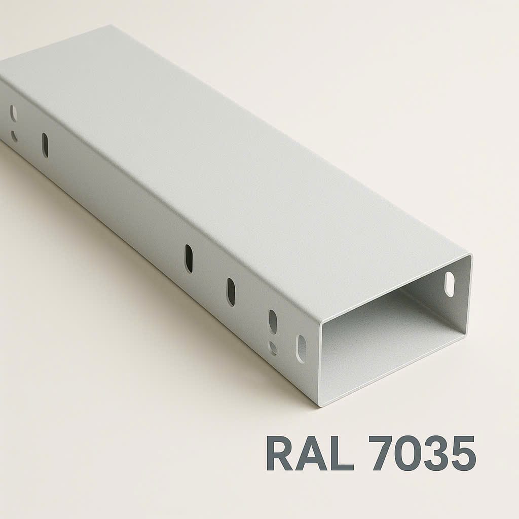 Máng cáp sơn tĩnh điện màu Ral 7035