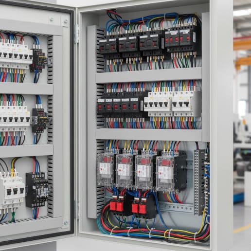 Thiết bị đóng cắt trong tủ điện