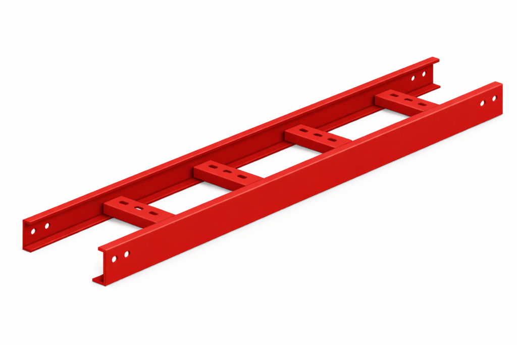 Thang Cáp Điện (Cable Ladder) - Sản Xuất Theo Yêu Cầu | The Sun 37 Thang cáp sơn tĩnh điện màu RAL 3020