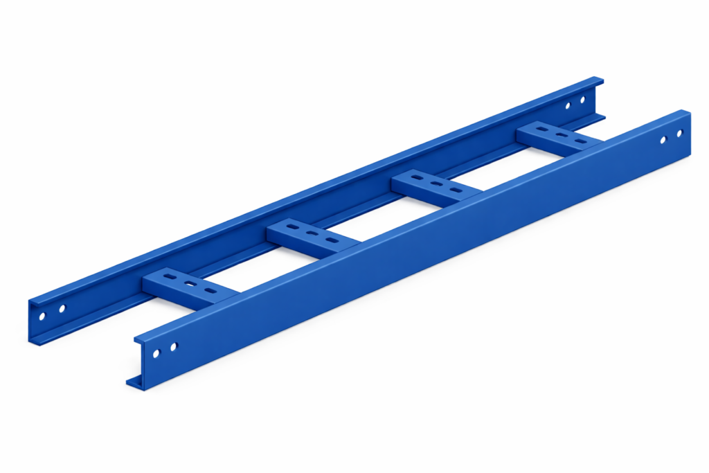 Thang Cáp Điện (Cable Ladder) - Sản Xuất Theo Yêu Cầu | The Sun 38 Thang cáp sơn tĩnh điện màu RAL 5005