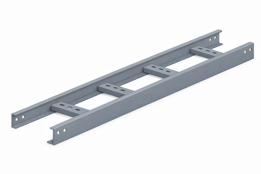 Thang Cáp Điện (Cable Ladder) - Sản Xuất Theo Yêu Cầu | The Sun 35 Thang cáp sơn tĩnh điện màu RAL 7000